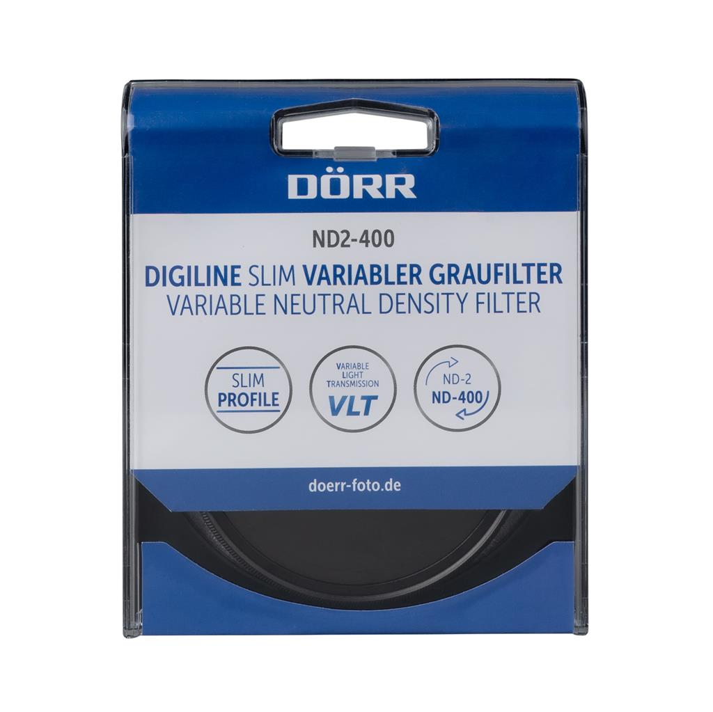 Digiline Slim Variabler Graufilter ND2-400 58 mm