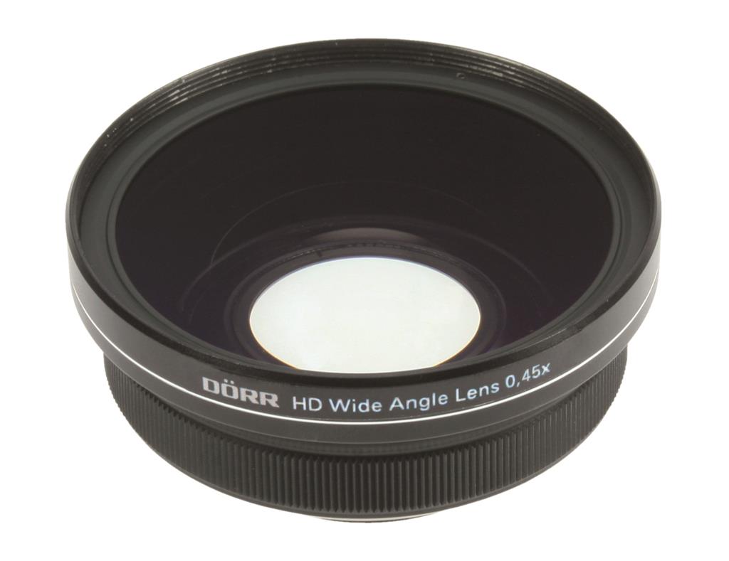 HD WW Vorsatzobjektiv 0,45x für Sys.kameras 40,5mm