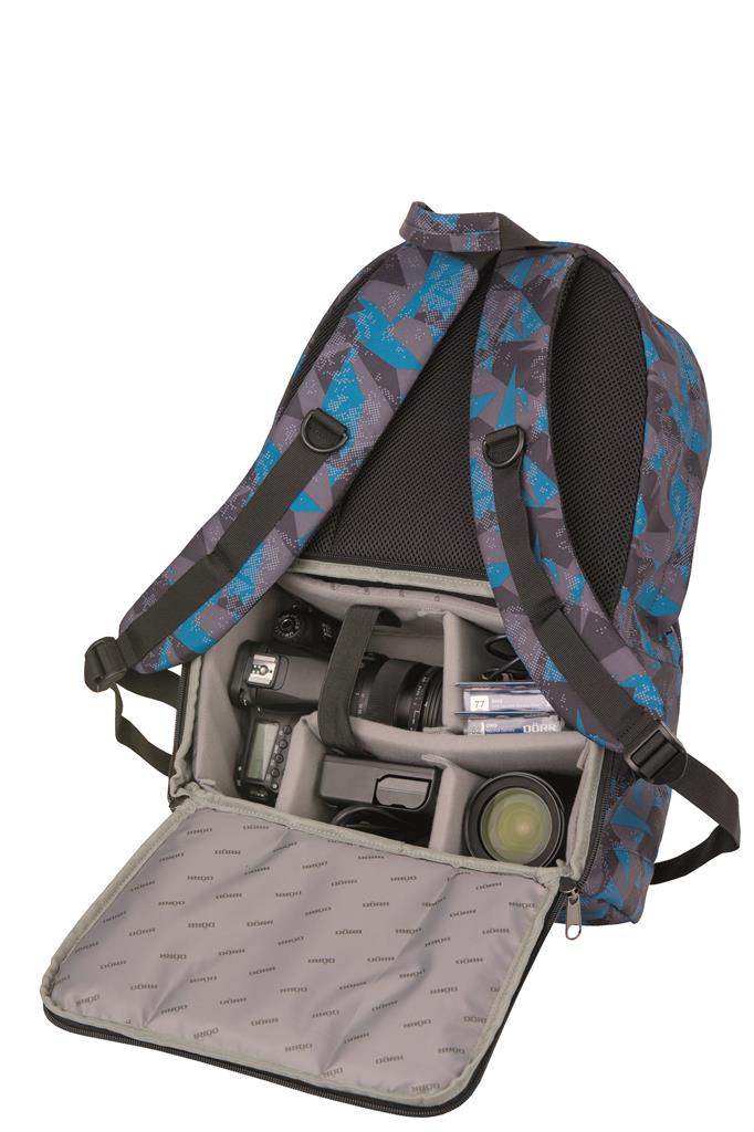 Action Pack Photo Backpack blue