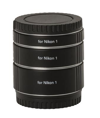 Zwischenringsatz 10/16/21mm für Nikon 1