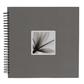 Spiral Album UniTex 34x34 cm grey